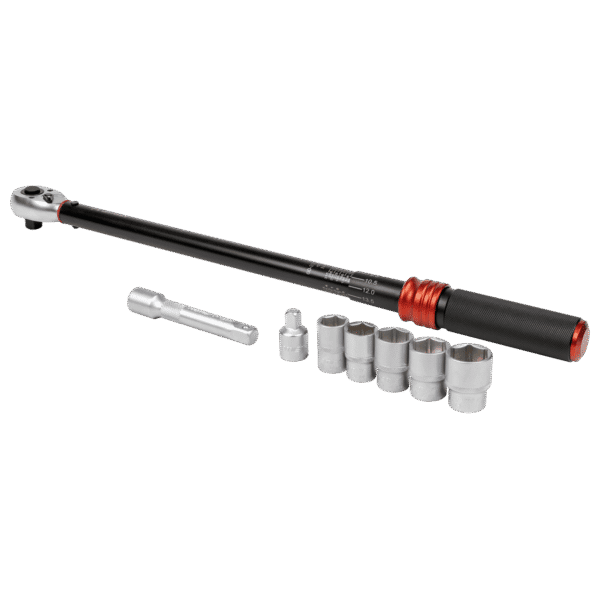 Premier Black Torque Wrench Set 1/2"Sq Drive 60-330Nm 8pc