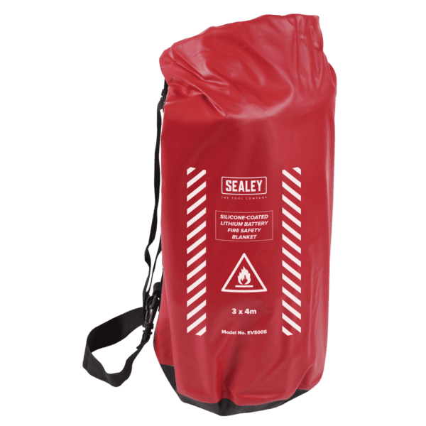 Silicone-Coated Lithium Battery Fire Safety Blanket 3 x 4m