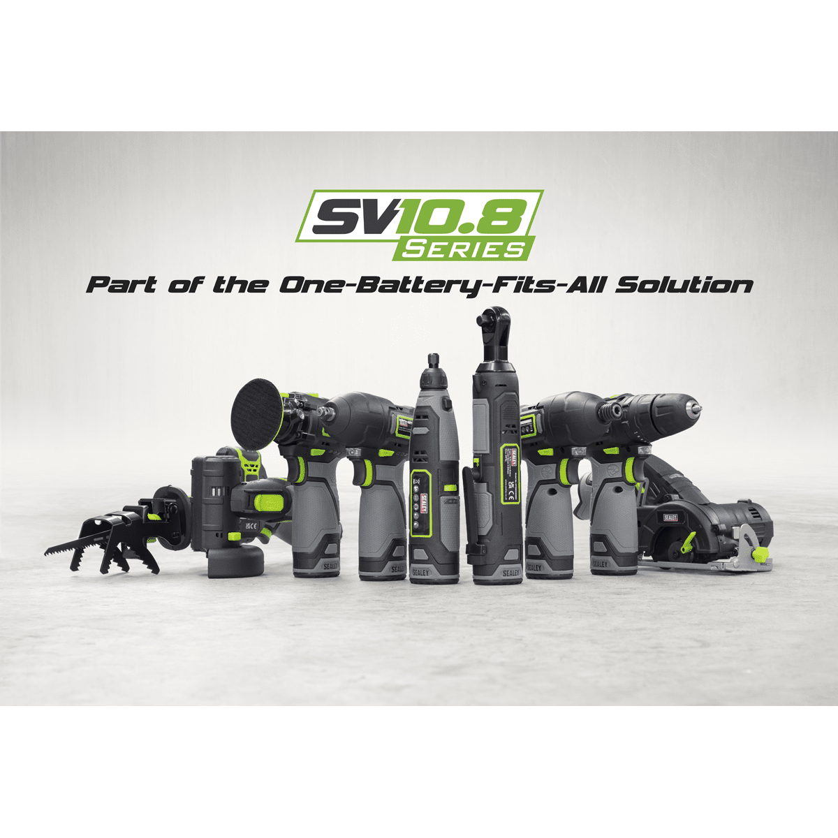 SV10.8 Series 150mm Cordless Dual Action Sander/Polisher 10.8V - Body Only - Image 4
