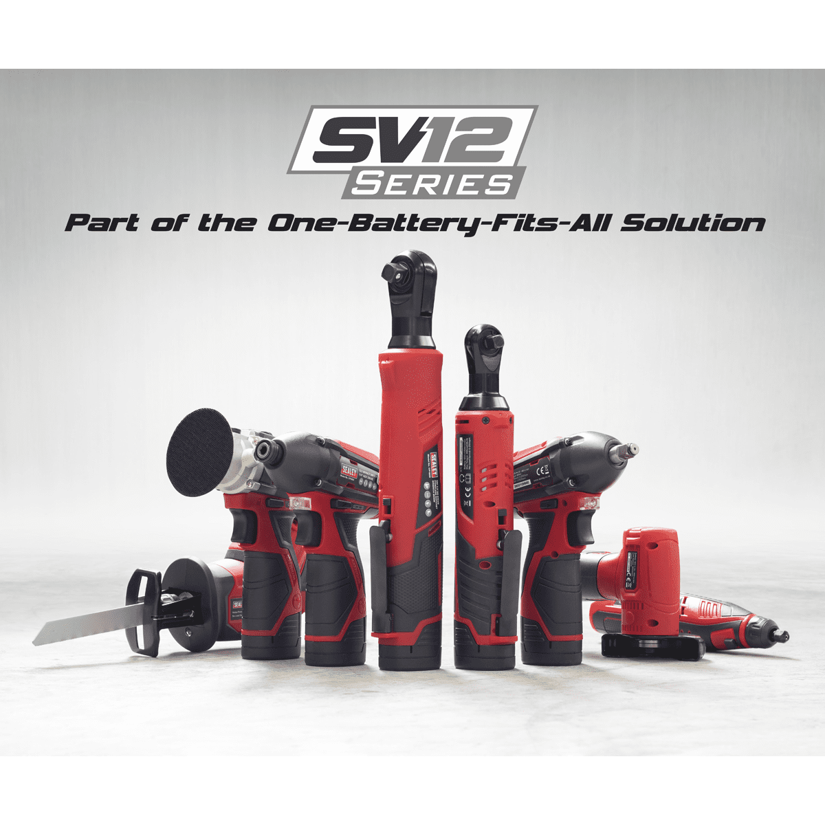 SV12 Series 75mm Cordless Angle Grinder 12V - Body Only - Image 2