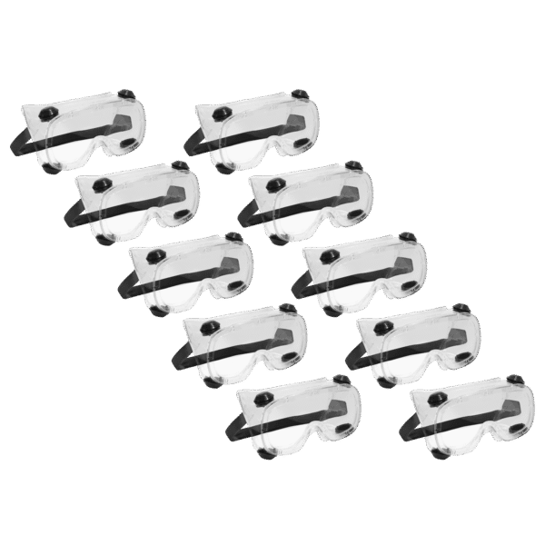 Worksafe® Standard Goggles - Indirect Vent - Pack of 10
