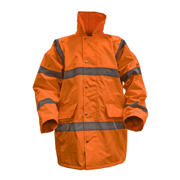 Worksafe® Hi-Vis Orange Jacket with Quilted Lining - XX-Large