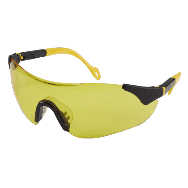 Worksafe® Sports Style High-Vision Safety Glasses with Adjustable Arms