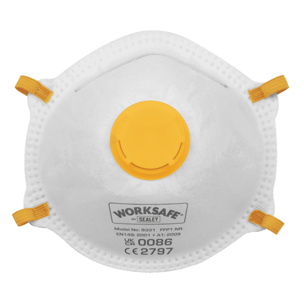 Worksafe® FFP1 Valved Cup Mask - Pack of 10