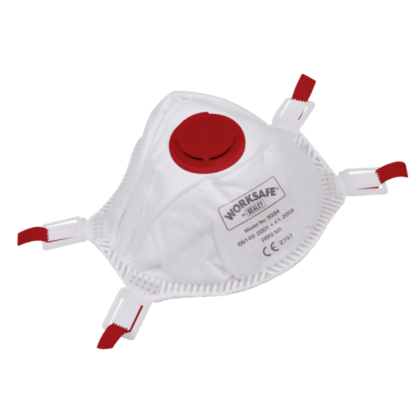 Worksafe® FFP3 Valved Cup Mask - Pack of 10