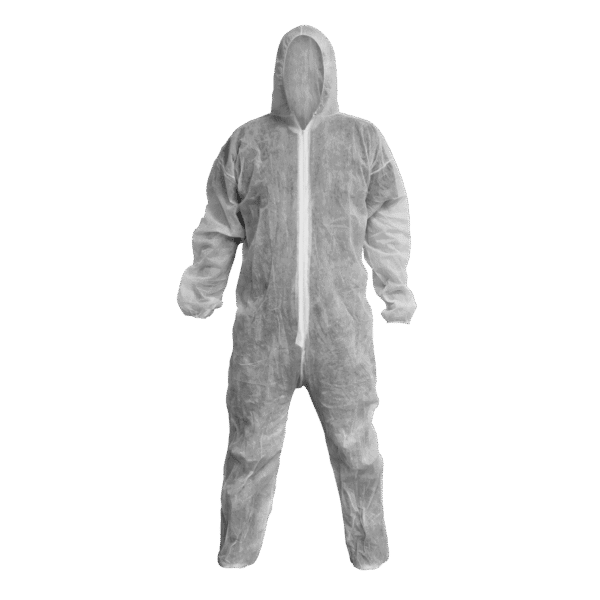 Worksafe® Disposable Coverall, White - Large