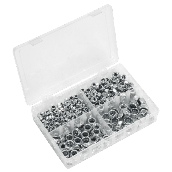 Nylon Locknut Assortment M6-M12 300pc