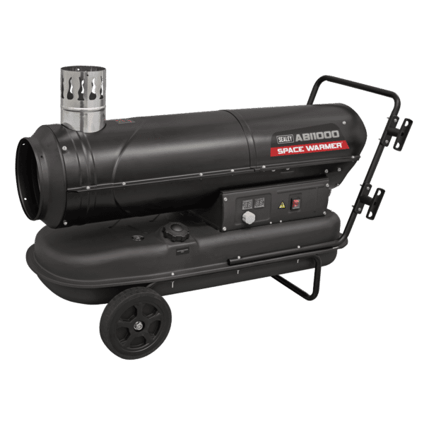 Space Warmer® Indirect Kerosene/Diesel Heater with Wheels 102,000Btu/hr