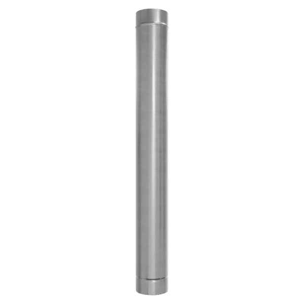 Stainless Steel Exhaust/Flue End Pipe for ABI1700 150 x 1000mm