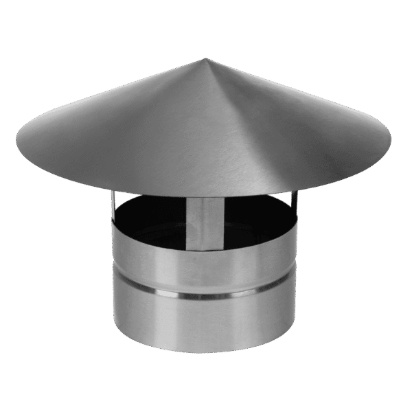 Stainless Steel Exhaust/Flue Rain Cap for ABI1700 150mm