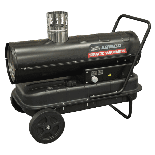 Space Warmer® Indirect Kerosene/Diesel Heater with Wheels 68,000Btu/hr