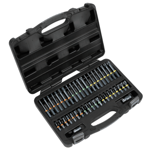 Premier Impact TRX-Star*/Hex/Spline Bit Set 3/8" & 1/2"Sq Drive 42pc