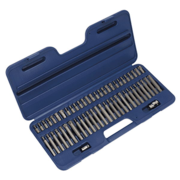 Premier Security TRX-Star*/Hex/Ribe/Spline Bit Set 3/8" & 1/2"Sq Drive 56pc