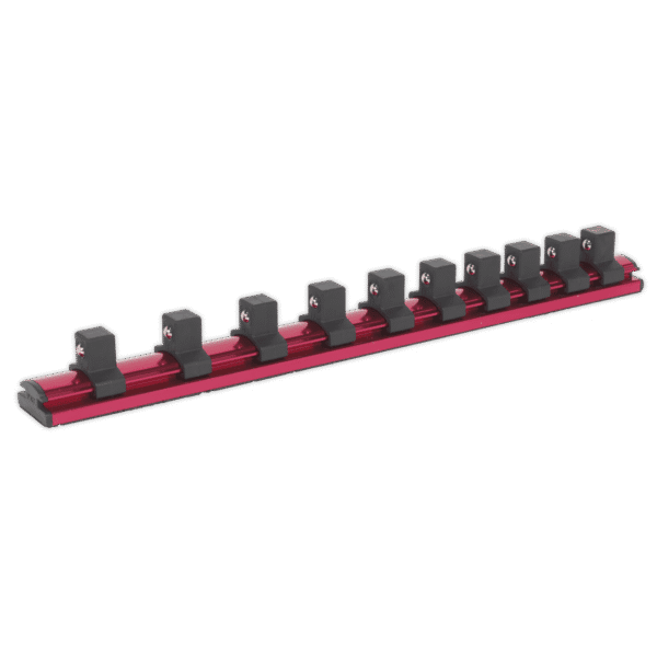 Premier Socket Retaining Rail Magnetic 1/2"Sq Drive 10 Clips