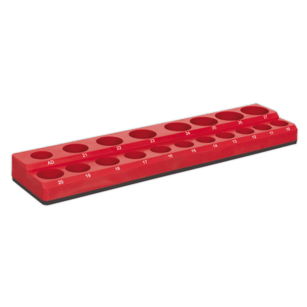 Premier Magnetic Socket Holder 1/2"Sq Drive Capacity 19 Sockets
