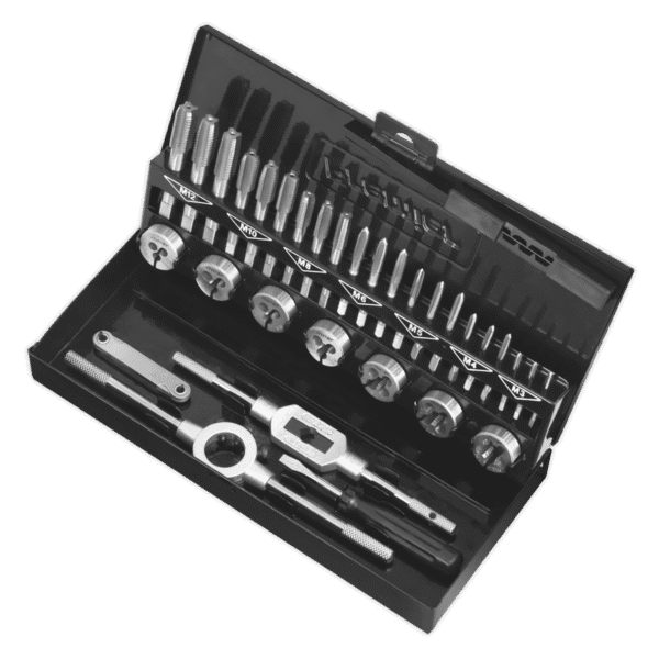 Metric Tap & Die Set Split Dies 32pc - HSS 4341