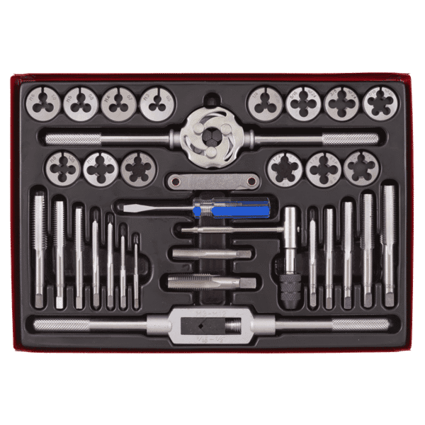Metric/UNF/BSP Tap & Die Set Split Dies 33pc