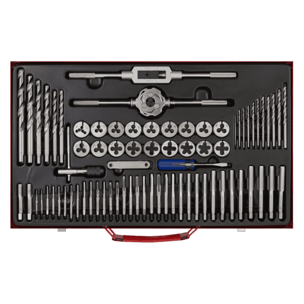 Metric Tap & Die Set Split Dies 76pc