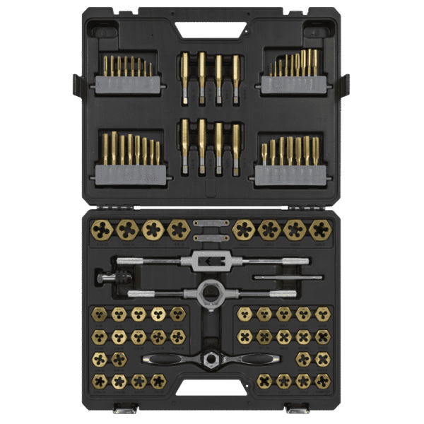 Premier Metric/Imperial Hexagonal Tap & Die Set 86pc