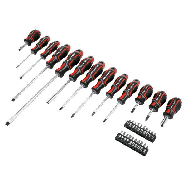 Premier GripMAX® Screwdriver & Bit Set 33pc