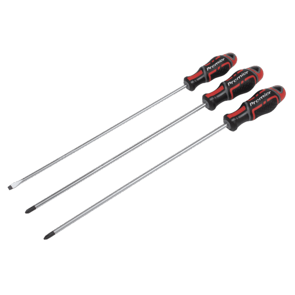 Premier GripMAX® Extra-Long Screwdriver Set 3pc