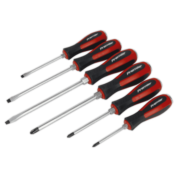 Premier Hammer-Thru Screwdriver Set 6pc