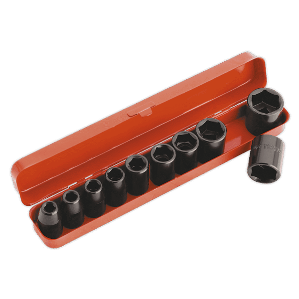 Premier Impact Socket Set 1/2"Sq Drive 10pc