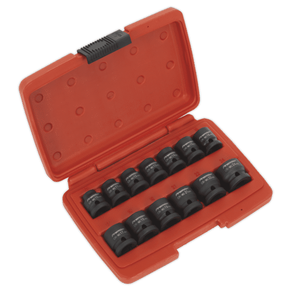 Premier Low Profile Impact Socket Set 1/2"Sq Drive 13pc