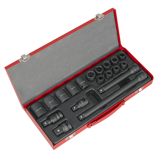 Premier Impact Socket Set 1/2"Sq Drive 19pc