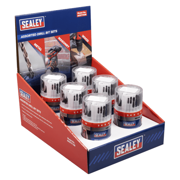 Combination Drill Bit Sets - Display box of 6
