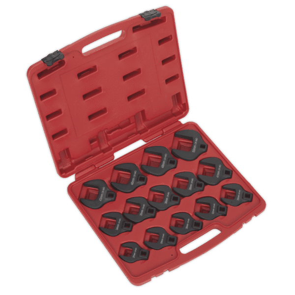 Premier Crow's Foot Spanner Set 1/2"Sq Drive 14pc