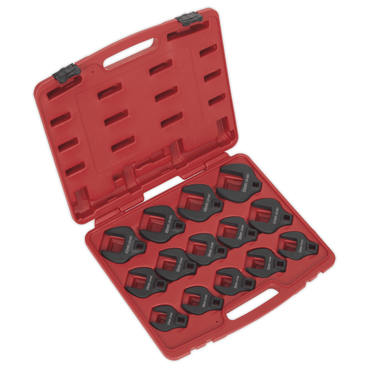 Premier Crow's Foot Spanner Set 1/2"Sq Drive 14pc