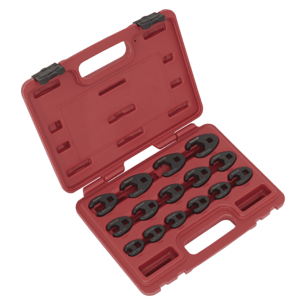 Premier Crow's Foot Spanner Set 3/8"Sq Drive 15pc