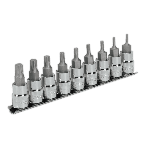 Premier TRX-P* Socket Bit Set 3/8"Sq Drive 9pc