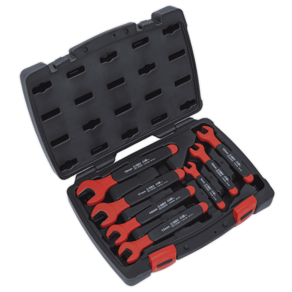 Premier Insulated Open-End Spanner Set 7pc - VDE Approved