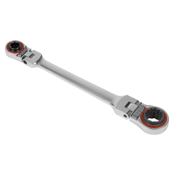 Premier Platinum 4-in-1 Flexi-Head Reversible Ratchet Ring Spanner
