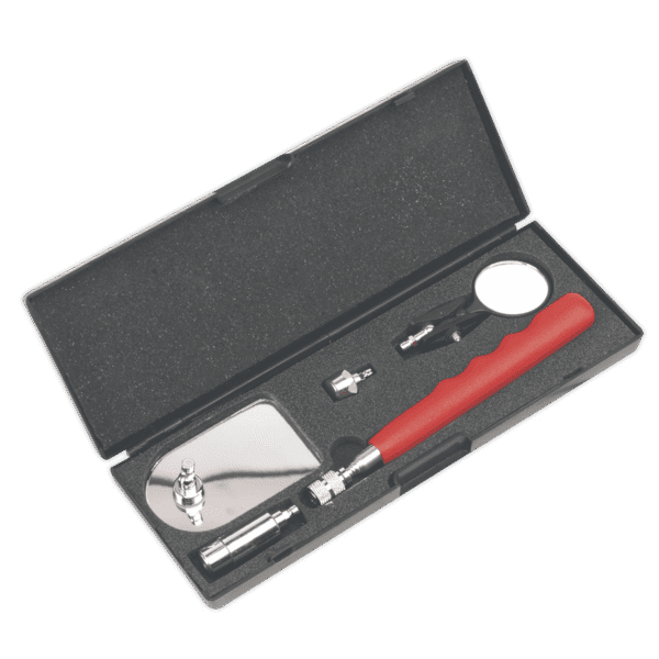 Premier Telescopic Magnetic Pick-Up & Inspection Tool Kit 5pc