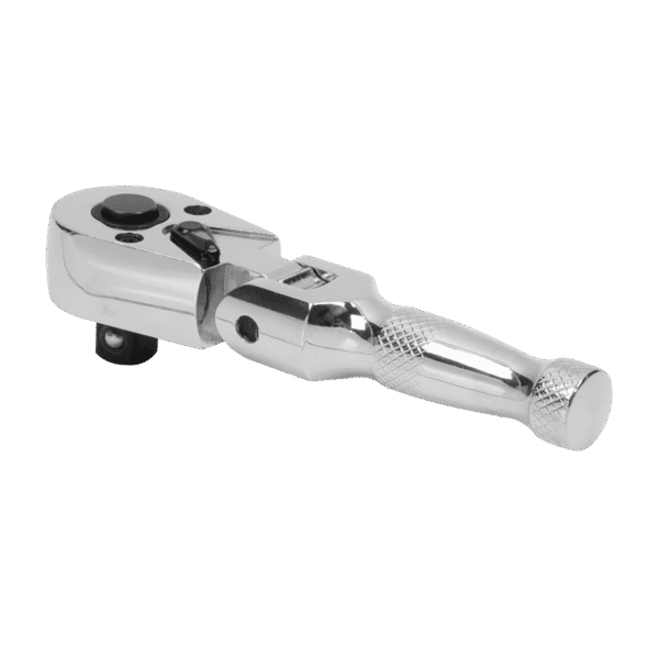 Premier Stubby Flexi-Head Ratchet Wrench 3/8"Sq Drive