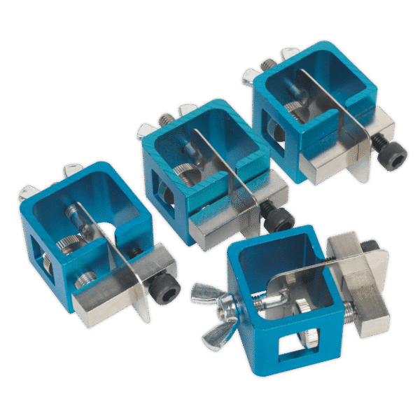 Butt Welding Clamp Set 4pc