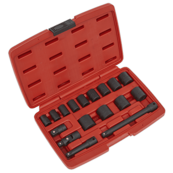 Premier Impact Socket Set 3/8"Sq Drive 17pc