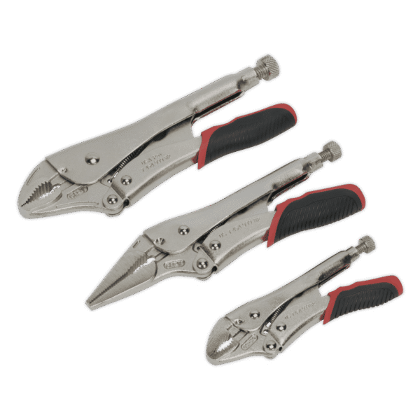 Premier Quick Release Locking Pliers Set 3pc