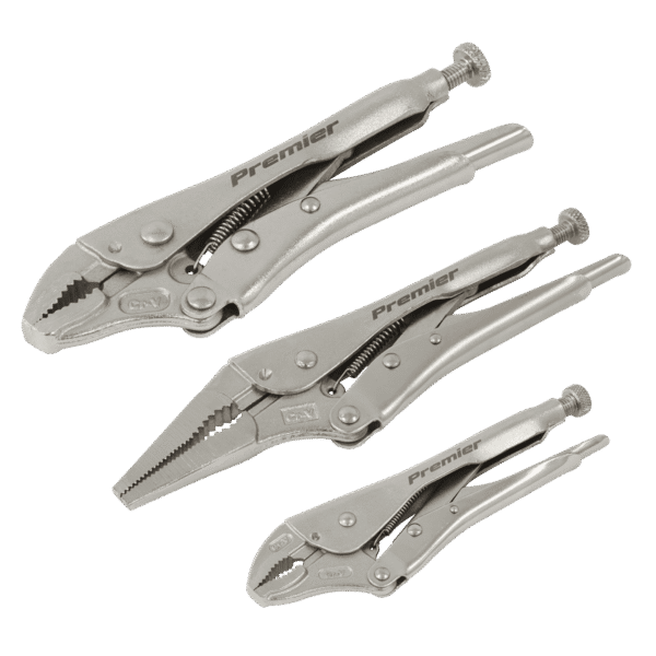 Premier Locking Pliers Set 3pc