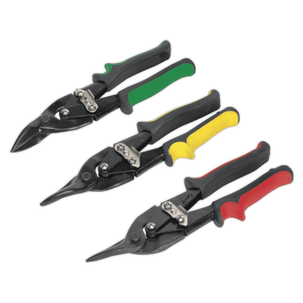 Aviation Tin Snips Set 3pc