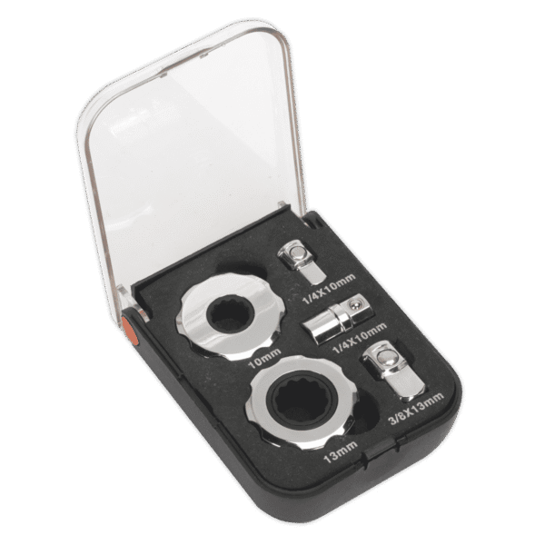 Premier Palm Ratchet Set 1/4" & 3/8"Sq Drive 5pc