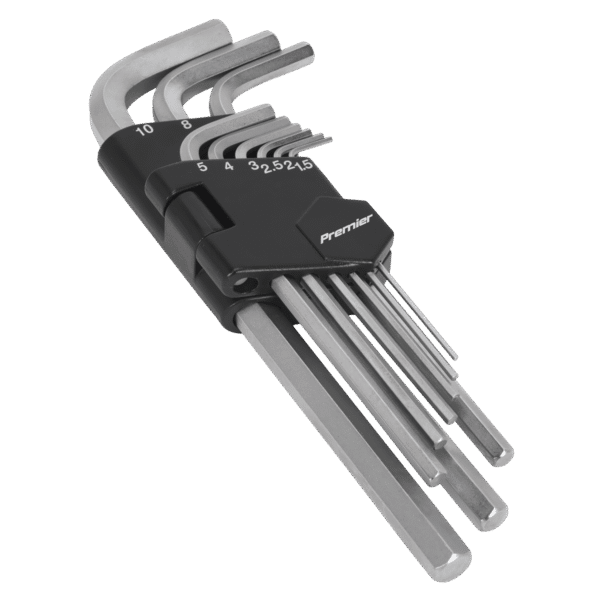 Premier Long Hex Key Set 9pc Long