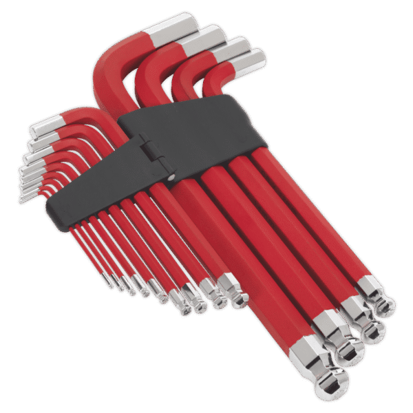 Premier Jumbo Anti-Slip Ball-End Hex Key Set 13pc