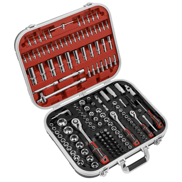 Premier Socket Set 1/4", 3/8" & 1/2"Sq Drive 172pc
