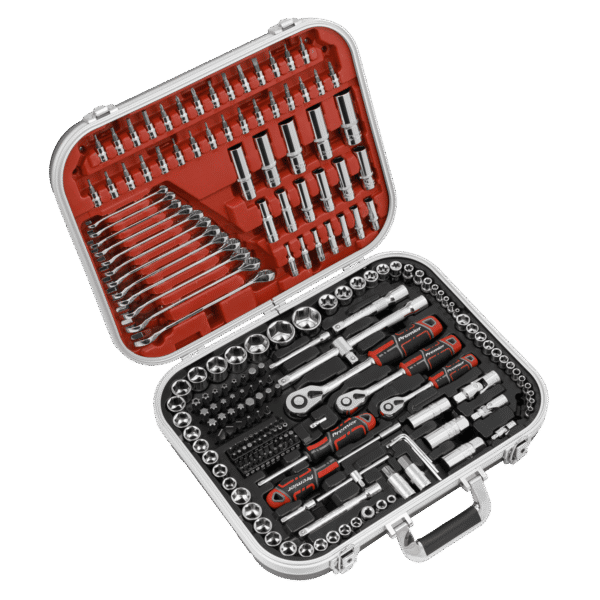 Premier Socket Set 1/4", 3/8" & 1/2"Sq Drive 216pc