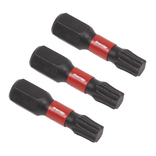 Premier TRX-Star* Impact Power Tool Bits T27 x 25mm 3pc
