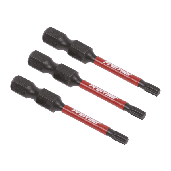 Premier TRX-Star* Impact Power Tool Bits T15 x 50mm 3pc